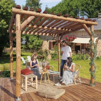 Pergola bois