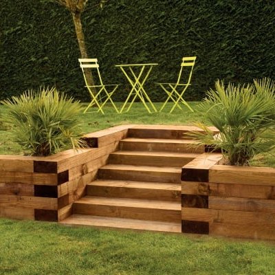 Bois d'aménagement paysager