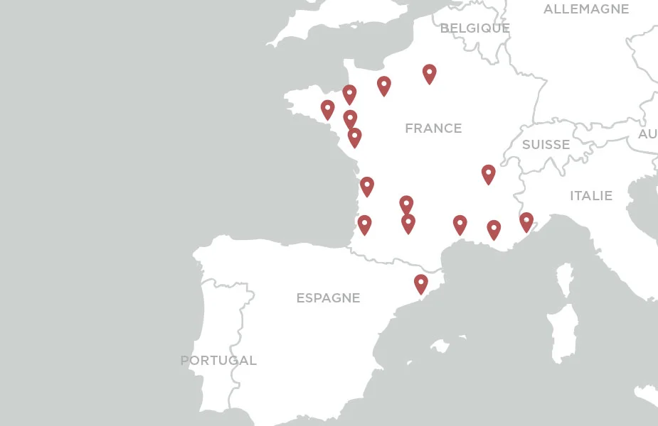 À proximité de chez vous.