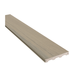 Lame de terrasse Bois composite Gaia, Bois clair, L. 4 m x l. 165 mm x ep. 21 mm