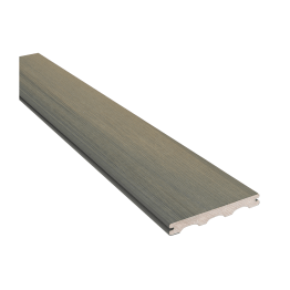 Lame de terrasse Bois composite Gaia, Bois vieilli, L. 4 m x l. 165 mm x ep. 21 mm
