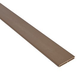 Lame de clôture Bois composite Capricorne, Aspect lisse, Sable, ep. 22 mm x l. 160 mm x L. 1,97 m