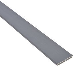 Lame de clôture Bois composite Capricorne, Aspect lisse, Gris Béton, ep. 22 mmx l. 160 mm x L. 1,97 m