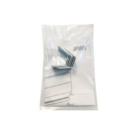 Entretoises Aluminium pour clôture bois composite, Gris Anthracite, Sachet de 6