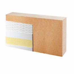 Panneau isolant Fibre de bois rigide, Naturel, ep. 145 mm x l. 600 mm x L. 0,94 m