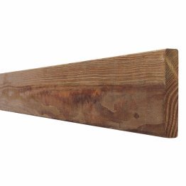 Lame de bardage Bois Mélodik claire-voie Douglas, imprégnation colorée marron, ep. 22 mm x l. 120 mm x L. 4 m, Jusqu'en classe d'emploi 3.2