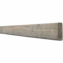 Lame de bardage Bois Mélodik claire-voie Douglas, imprégnation colorée pré-grisée, ep. 22 mm x l. 68 mm x L. 4 m, Jusqu'en classe d'emploi 3.2