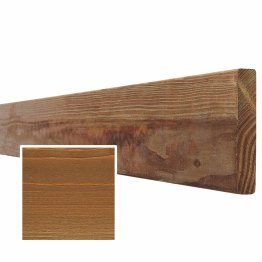 Lame de bardage Bois Mélodik claire-voie Douglas, Saturé Topaze, ep. 22 mm x l. 120 mm x L. 4 m, Jusqu'en classe d'emploi 3.1