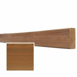 Lame de bardage Bois Mélodik claire-voie Douglas, Saturé Topaze, ep. 22 mm x l. 68 mm x L. 4 m, Jusqu'en classe d'emploi 3.1