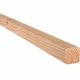 Lame de bardage Bois Mélodik claire-voie Douglas Hors aubier, Naturel, ep. 45 mm x l. 45 mm x L. 4 m, Jusqu'en classe d'emploi 3.2