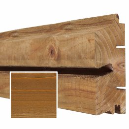 Lame de bardage Bois Vibrato, Douglas Saturé Topaze, ep. 45 mm x l. 115 mm x L. 4 m, Jusqu'en classe d'emploi 3.1