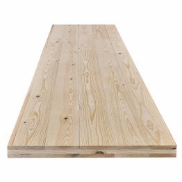 Panneau CLT Bois Hexaplak, Pin Naturel, ep. 60 mm x l. 700 mm x L. 3 m, Jusqu'en classe d'emploi 1