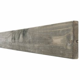 Lame de bardage Bois Mélodik claire-voie Douglas, imprégnation colorée pré-grisée, ep. 22 mm x l. 120 mm x L. 4 m, Jusqu'en classe d'emploi 3.2