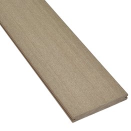 Lame de terrasse Bois composite Pacifique, Sable, L. 4 m x l. 165 mm x ep. 21 mm