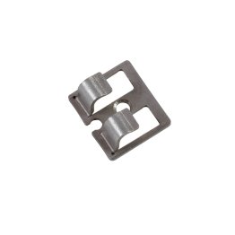 Demi-clips pour terrasse bois composite, Inox, Sachet de 22