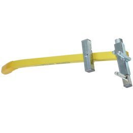 Redresseur de lames de terrasse bois, Jaune, L. 60 cm, 1.6 kg