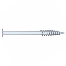 Vis de fondation Acier Galvanisé, Ø 120 mm x L. 1 m