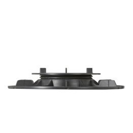 Plot réglable pour dalle bois, polypropylène Noir, h. 20 à 30 mm, Ø 210 mm