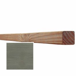 Lame de bardage Bois Mélodik claire-voie Douglas, Saturé Gris Patiné, ep. 45 mm x l. 45 mm x L. 4 m, Jusqu'en classe d'emploi 3.1