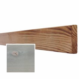 Lame de bardage Bois Mélodik claire-voie Douglas, Saturé Gris Nacré, ep. 22 mm x l. 90 mm x L. 4 m, Jusqu'en classe d'emploi 3.1