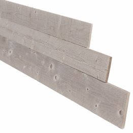 Planche Agricole Volige Bois Douglas, imprégnation colorée pré-grisée, ep. 18 mm x l. 150 mm x L. 3 m, Jusqu'en classe d'emploi 3.2