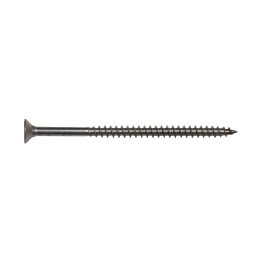 Vis à bois Inox A2, tête fraisée filetage partiel, Torx T25, Ø 6 x 100 mm (Boite de 100 vis)