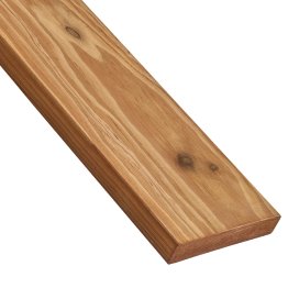 Lame de terrasse Bois, Pin imprégnation colorée marron, ep. 28 mm x l. 145 mm x L. 4 m, Jusqu'en classe d'emploi 4