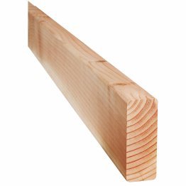Ossature Bois Massif Abouté Raboté Douglas, Incolore par trempage, ep. 60 mm x l. 220 mm x L. 13 m, Jusqu'en classe d'emploi 2