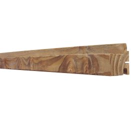 Lame de bardage Bois Mélodik, Douglas imprégnation colorée marron, ep. 45 mm x l. 60 mm x L. 4 m, Jusqu'en classe d'emploi 3.2