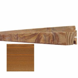 Lame de bardage Bois Mélodik, Douglas Saturé Topaze, ep. 45 mm x l. 60 mm x L. 4 m, Jusqu'en classe d'emploi 3.1