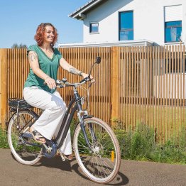 Clôture Bois ajourée Panama, Pin imprégnation colorée marron, L. 1,80 m x h. 1,50 m x ep. 90 mm