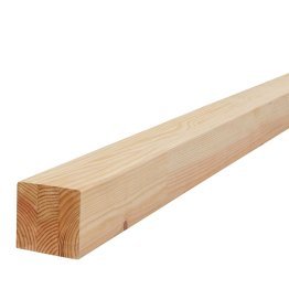 Poteau Bois Lamellé-collé Douglas, Incolore par trempage, ep. 140 mm x l. 140 mm x L. 13 m, Jusqu'en classe d'emploi 2