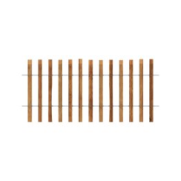 Ganivelle bois Pin, imprégnation colorée marron, L. 5 m x h. 50 cm, Jusqu'en classe d'emploi 4