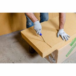 Panneau isolant Fibre de bois semi rigide, Naturel, ep. 145 mm x l. 575 mm x L. 1.22 m