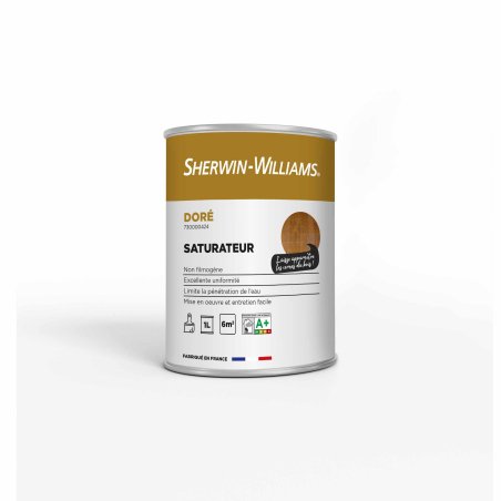 Saturateur Bois Doré pour Aménagement Extérieur (1 L)