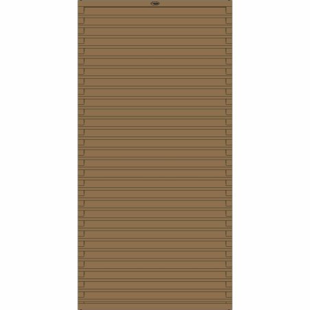 Panneau Bois Arifi Pin, Laqué Blanc, L. 900 mm x h. 1,80 m x ep. 75 mm