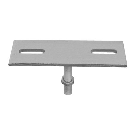 Connecteur réglable pour structure bois Acier DACROMET, l. 60 mm x L. 200 mm x h. 80-105 mm